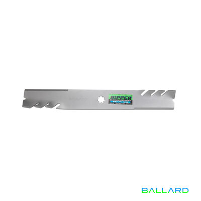 MULCHING Mower Blades: 18 5/8" Long, 7 PT STAR Center Hole, 2.5" Wide (Three Blade System)